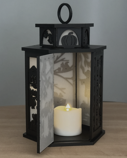 Cardinal Lantern Christmas