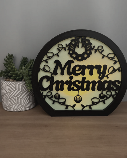 Merry Christmass Lamp