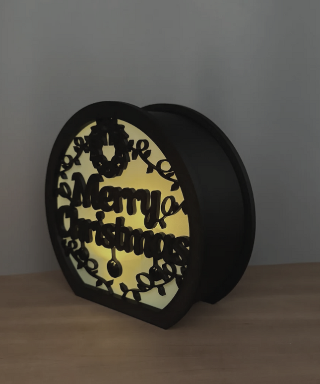 Merry Christmass Lamp