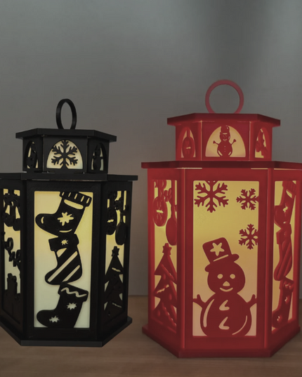 Christmas Lantern Lamp