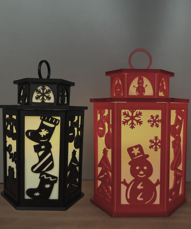 Christmas Lantern Lamp