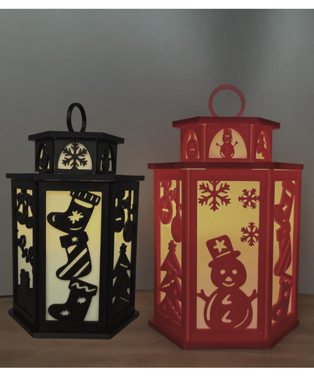 Christmas Lantern Lamp