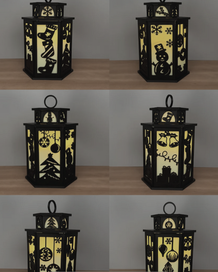 Christmas Lantern Lamp