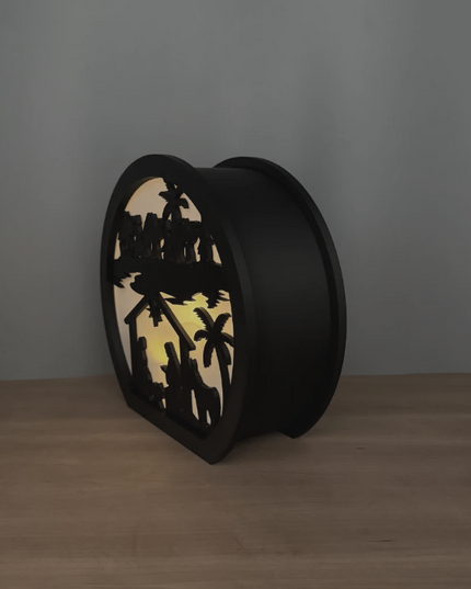Christmas Nativity Lamp
