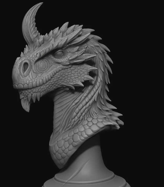 Tyrannosaurus Rex Mythic Bust