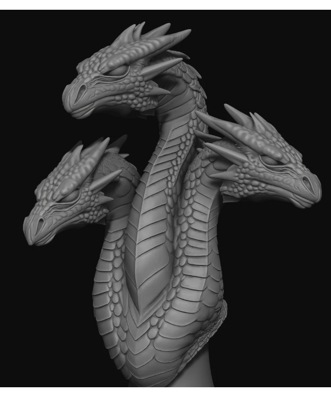 3-Headed Mythical Hydra