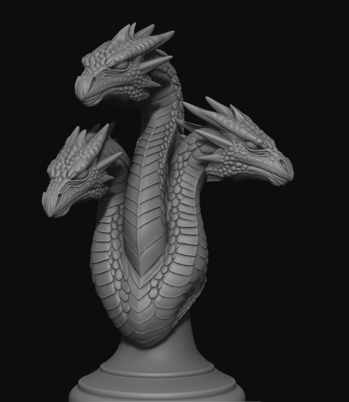 3-Headed Mythical Hydra