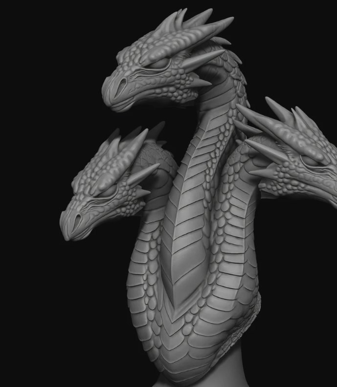 3-Headed Mythical Hydra