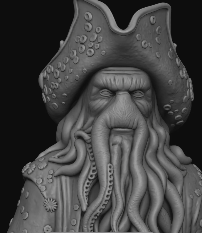 Davy Jones Bust