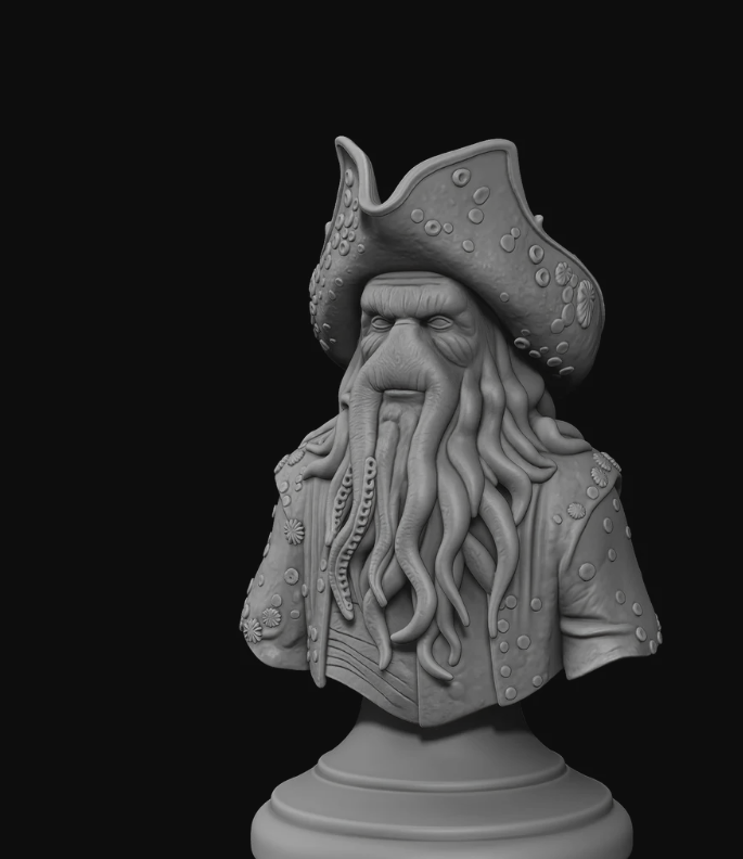 Davy Jones Bust
