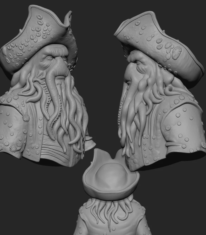 Davy Jones Bust
