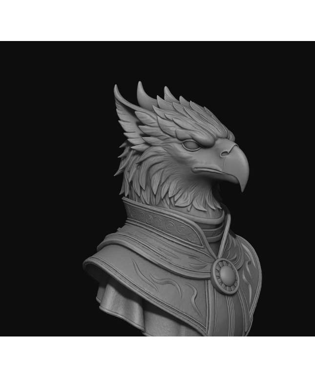 Royal Griffin Bust