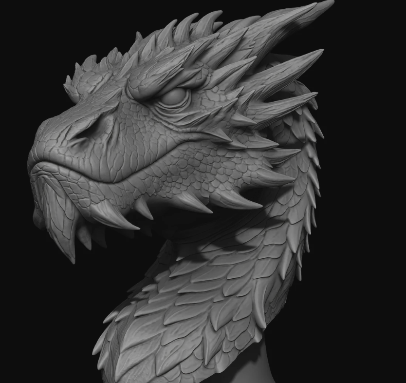 Smaug Bust