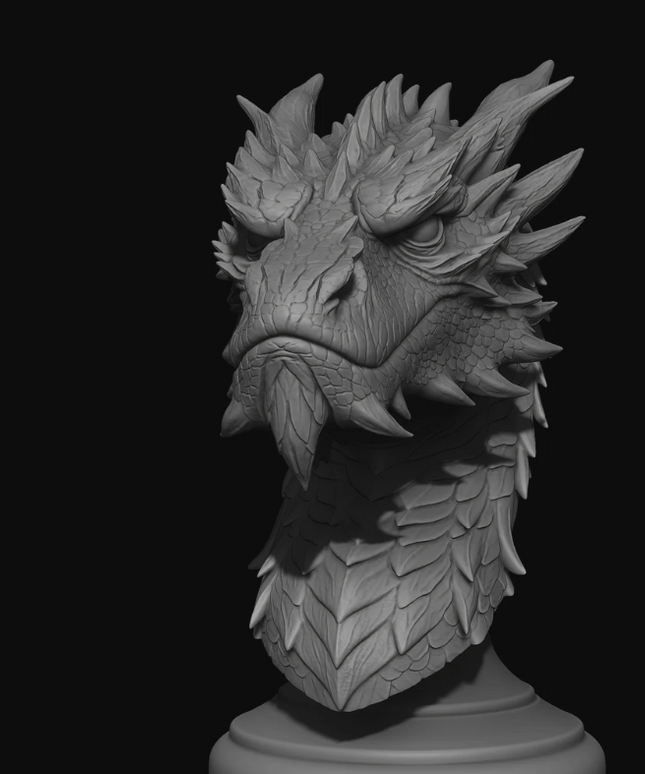 Smaug Bust