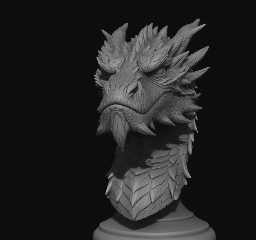 Smaug Bust