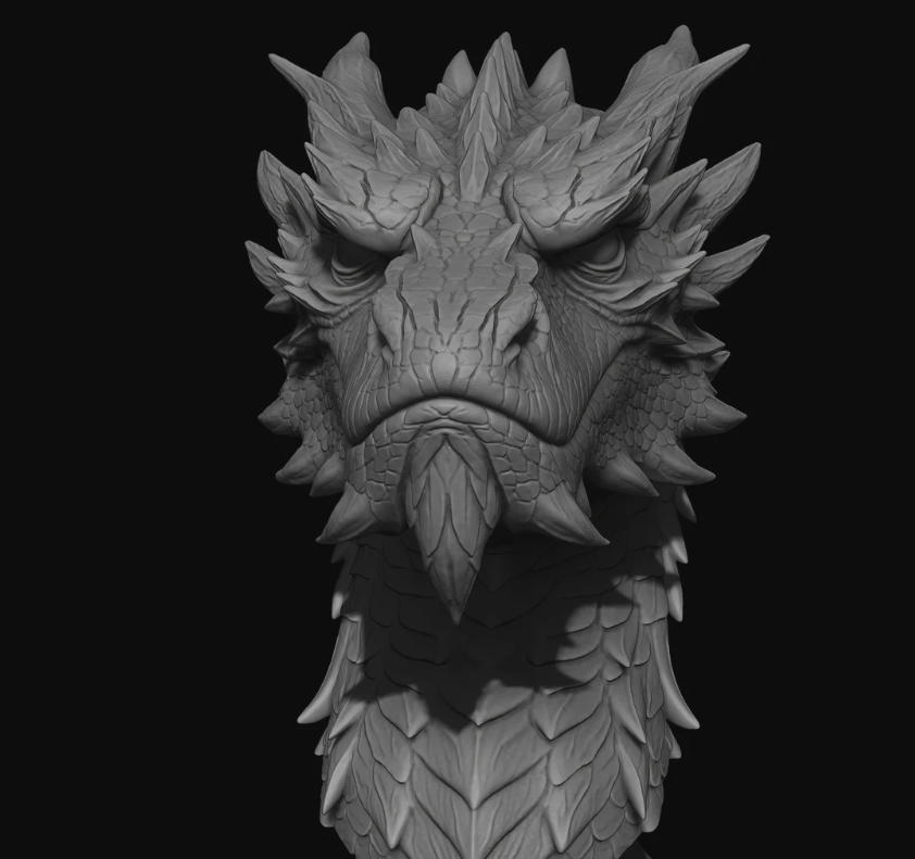 Smaug Bust