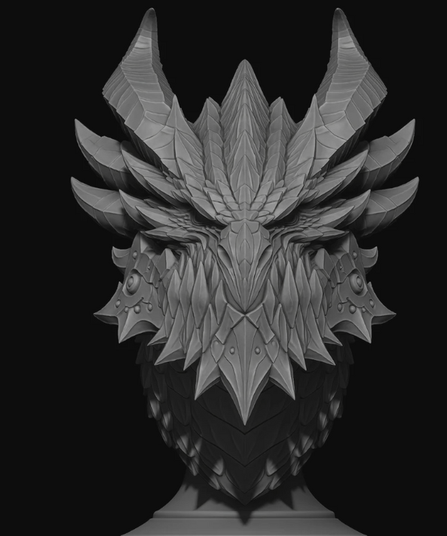Deathwing the Destroyer from World of Warcraft Bust