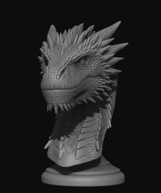 Drogon from Game of Thrones Bust