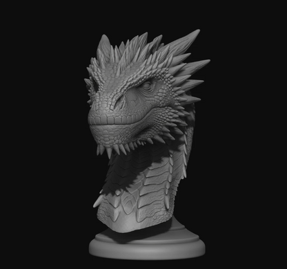 Drogon from Game of Thrones Bust