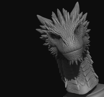 Drogon from Game of Thrones Bust