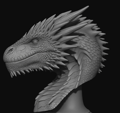 Drogon from Game of Thrones Bust