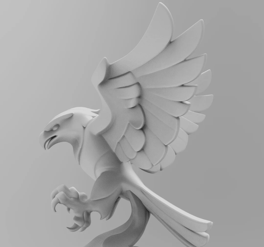 Majestic Eagle Sculpture