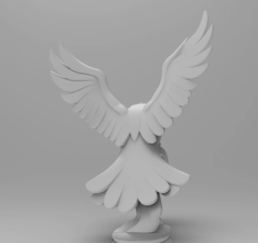 Elegant Eagle minimalist Sculpture