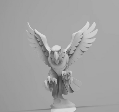 Elegant Eagle minimalist Sculpture