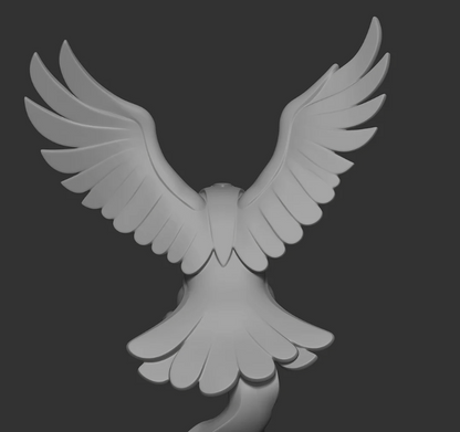 Elegant Eagle minimalist Sculpture