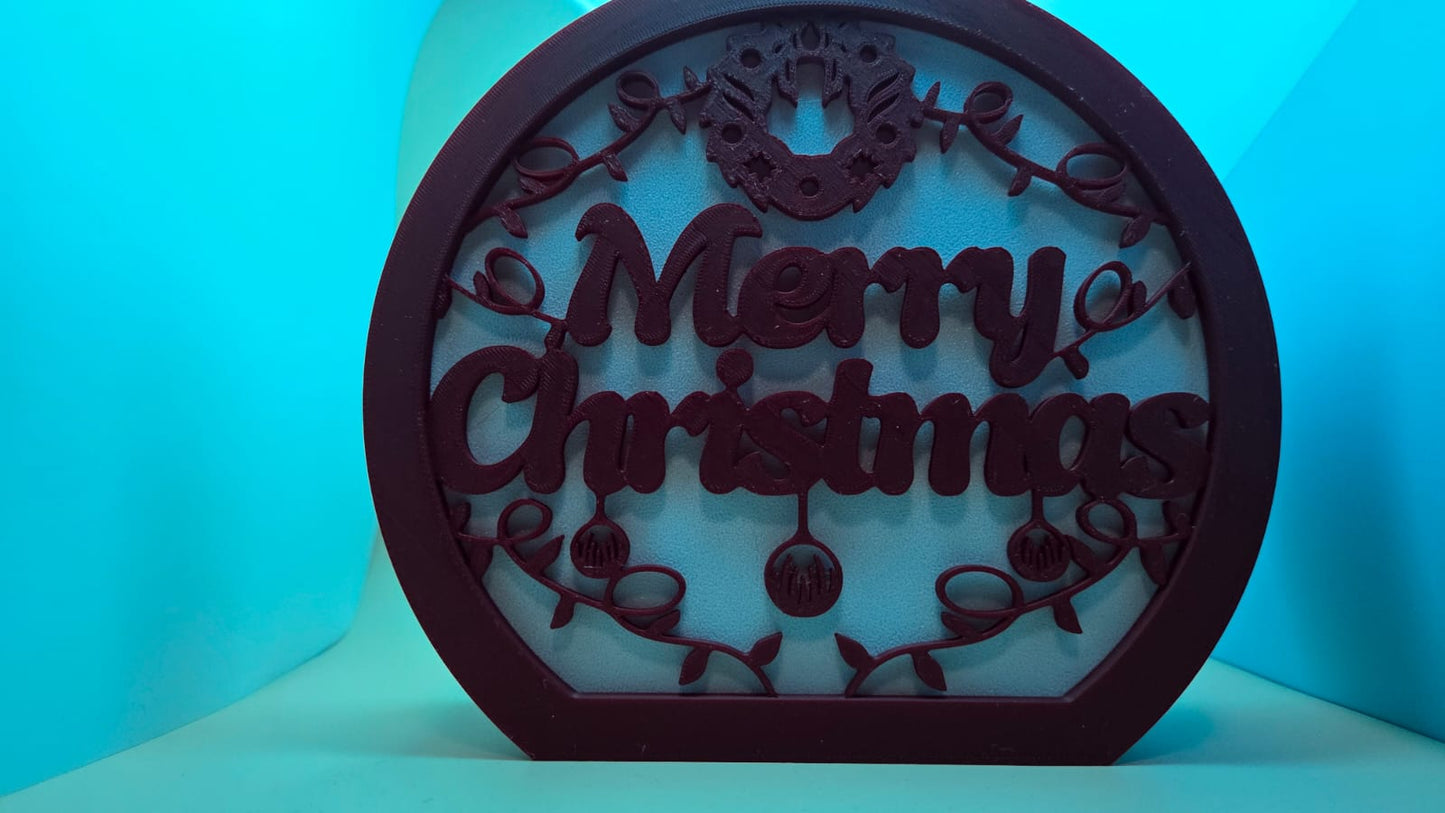 Merry Christmass Lamp